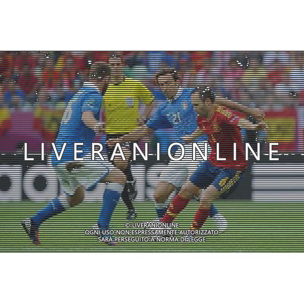 10.06.2012 GDANSK PGE ARENA (GDANSK PGE ARENA) PILKA NOZNA (SOCCER) MISTRZOSTWA EURO 2012 POLSKA UKRAINA (UEFA EURO 2012 POLAND UKRAINE) MECZ HISZPANIA - WLOCHY (GAME SPAIN - ITALY) N/Z ANDRES INIESTA FOT RAFAL OLEKSIEWICZ / PRESSFOCUS NEWSPIXPL --- Newspix.pl /Agenzia Aldo Liverani Sas - ITALY ONLY : Spagna - Italia Campionati Europei UEFA 2012 Polonia/Ucraina Gruppo C Danzica (Polonia) 10/06/2012 *** Local Caption *** www.newspix.pl mail us: info@newspix.pl call us: 0048 022 23 22 222 --- Polish Picture Agency by Ringier Axel Springer Poland