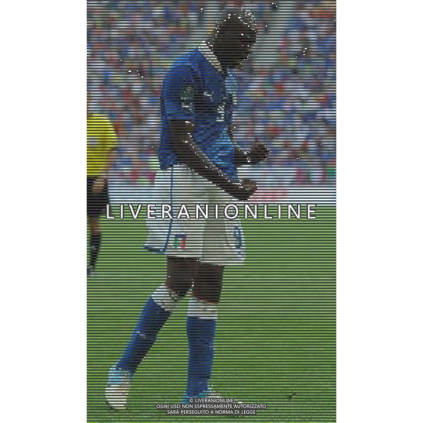 Campionati Europei UEFA 2012 Polonia/Ucraina Gruppo C Danzica (Polonia) - 10.06.2012 Spagna-Italia Nella Foto:rabbia balotelli /Ph.Vitez-Ag. Aldo Liverani