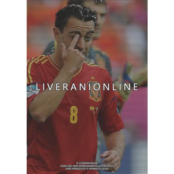 Campionati Europei UEFA 2012 Polonia/Ucraina Gruppo C Danzica (Polonia) - 10.06.2012 Spagna-Italia Nella Foto:xavi /Ph.Vitez-Ag. Aldo Liverani