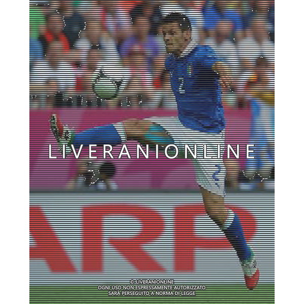 Campionati Europei UEFA 2012 Polonia/Ucraina Gruppo C Danzica (Polonia) - 10.06.2012 Spagna-Italia Nella Foto:maggio /Ph.Vitez-Ag. Aldo Liverani