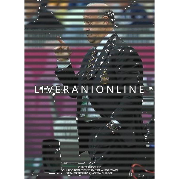 Campionati Europei UEFA 2012 Polonia/Ucraina Gruppo C Danzica (Polonia) - 10.06.2012 Spagna-Italia Nella Foto:del bosque /Ph.Vitez-Ag. Aldo Liverani