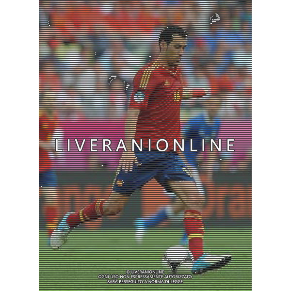 Campionati Europei UEFA 2012 Polonia/Ucraina Gruppo C Danzica (Polonia) - 10.06.2012 Spagna-Italia Nella Foto:busquets /Ph.Vitez-Ag. Aldo Liverani