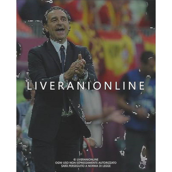 Campionati Europei UEFA 2012 Polonia/Ucraina Gruppo C Danzica (Polonia) - 10.06.2012 Spagna-Italia Nella Foto:prandelli /Ph.Vitez-Ag. Aldo Liverani