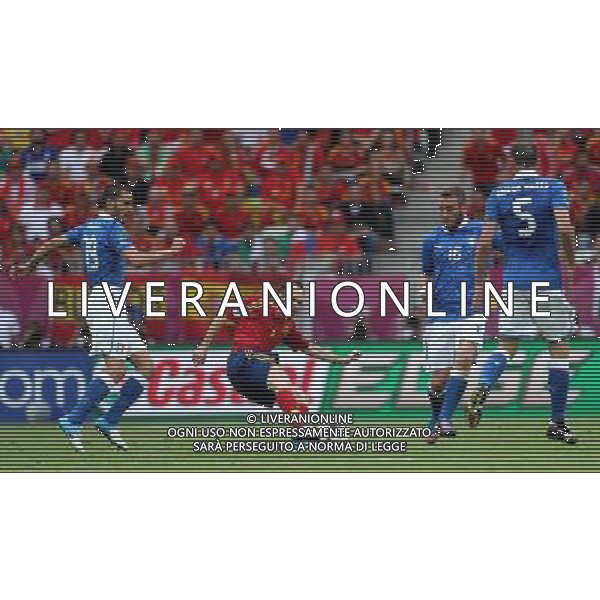 10.06.2012, GDANSK , MISTRZOSTWA EUROPY W PILCE NOZNEJ UEFA EURO 2012 SPAIN VS ITALY HISZPANIA VS WLOCHY , N Z ANDRES INIESTA (ESP) , FOT. ADAM JASTRZEBOWSKI / NEWSPIX.PL --- Newspix.pl /Agenzia Aldo Liverani Sas - ITALY ONLY - Spagna-Italia Campionati Europei UEFA 2012 Polonia/Ucraina Gruppo C Danzica (Polonia) 10/06/2012 *** Local Caption *** www.newspix.pl mail us: info@newspix.pl call us: 0048 022 23 22 222 --- Polish Picture Agency by Ringier Axel Springer Poland