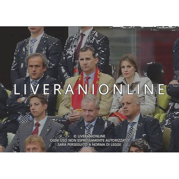 GDANSK PGE ARENA 10.06.2012 EURO 2012 PILKA NOZNA GRUPA C HISZPANIA - WLOCHY NZ KSIAZE FILIP I KSIEZNICZKA LETYCJA FOT MICHAL NOWAK / NEWSPIX.PL GDANSK ARENA GDANSK 10.06.2012 EURO 2012 GROUP C SPAIN - ITALY KSIAZE FILIP I KSIEZNICZKA LETYCJA MICHAL NOWAK / NEWSPIX.PL --- Newspix.pl /Agenzia Aldo Liverani Sas - ITALY ONLY - Spagna-Italia Campionati Europei UEFA 2012 Polonia/Ucraina Gruppo C Danzica (Polonia) 10/06/2012 *** Local Caption *** www.newspix.pl mail us: info@newspix.pl call us: 0048 022 23 22 222 --- Polish Picture Agency by Ringier Axel Springer Poland