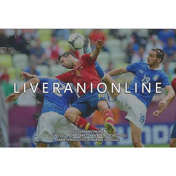 GDANSK 10.06.2012 PILKA NOZNA UEFA EURO 2012 MECZ FAZY GRUPOWEJ GRUPA C HISZPANIA WLOCHY NZ CHRISTIAN MAGGIO CESC FABREGAS LEONARDO BONUCCI FOT MAREK BICZYK PRZEGLAD SPORTOWY NEWSPIX.PL --- Newspix.pl MATCH SPAIN VS ITALY /Agenzia Aldo Liverani Sas - ITALY ONLY - Spagna-Italia Campionati Europei UEFA 2012 Polonia/Ucraina Gruppo C Danzica (Polonia) 10/06/2012 *** Local Caption *** www.newspix.pl mail us: info@newspix.pl call us: 0048 022 23 22 222 --- Polish Picture Agency by Ringier Axel Springer Poland