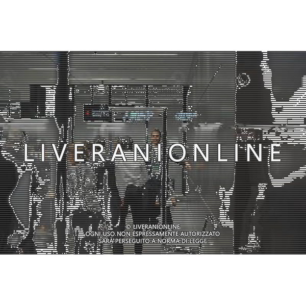 GDANSK 10.06.2012 REPREZENTACJA WLOCH PRZYJECHALA NA LOTNISKO W GDANSKU PO MECZU Z HISZPANIA W RAMACH EURO2012 NA LOTNISKU PO PRZEJSCIU ZA BRAMKE GIANLUIGI BUFFON ZOSTAL PRZESZUKANY N Z GIANLUIGI BUFFON MARCIN GADOMSKI/NEWSPIX.PL GDANSK 10.06.2012 THE ITALIAN NATIONAL TEAM CAME TO THE AIRPORT IN GDANSK AFTER THE MATCH WITH SPAIN --- Newspix.pl ITALIA CALCIO DI RITORNO IN AEREOPORTO DOPO LA SFIDA CON LA SPAGNA *** Local Caption *** .