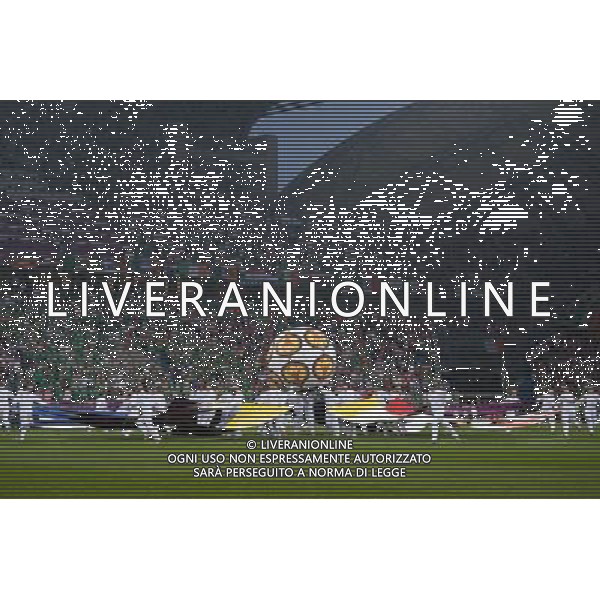 10.06.2012. POZNAN POLSKA, STADION MIEJSKI (MUNICIPAL STADUIM). (UEFA EURO 2012 POLAND UKRAINE) MISTRZOSTWA EUROPY W PILCE NOZNEJ. MECZ IRLANDIA - CHORWACJA GRUPA C (GAME MATCH THE REPUBLIC OF IRELAND - CROATIA POOL C). NZ/ WIDOK KIBICE FOT. JAKUB KACZMARCZYK / PRESSFOCUS NEWSPIXPL --- Newspix.pl irlanda croazia -AG ALDO LIVERANI SAS - ITALY ONLY - *** Local Caption *** .