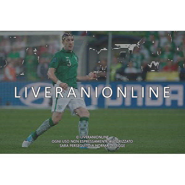 10.06.2012. POZNAN POLSKA, STADION MIEJSKI (MUNICIPAL STADUIM). (UEFA EURO 2012 POLAND UKRAINE) MISTRZOSTWA EUROPY W PILCE NOZNEJ. MECZ IRLANDIA - CHORWACJA GRUPA C (GAME MATCH THE REPUBLIC OF IRELAND - CROATIA POOL C). NZ/ STEPHEN WARD FOT. JAKUB KACZMARCZYK / PRESSFOCUS NEWSPIXPL --- Newspix.pl irlanda croazia -AG ALDO LIVERANI SAS - ITALY ONLY - *** Local Caption *** .