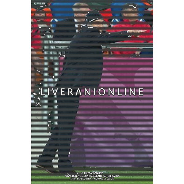 10.06.2012. POZNAN POLSKA, STADION MIEJSKI (MUNICIPAL STADUIM). (UEFA EURO 2012 POLAND UKRAINE) MISTRZOSTWA EUROPY W PILCE NOZNEJ. MECZ IRLANDIA - CHORWACJA GRUPA C (GAME MATCH THE REPUBLIC OF IRELAND - CROATIA POOL C). NZ/ TRENER (COACH) SLAVEN BILIC FOT. JAKUB KACZMARCZYK / PRESSFOCUS NEWSPIXPL --- Newspix.pl irlanda croazia -AG ALDO LIVERANI SAS - ITALY ONLY - *** Local Caption *** .