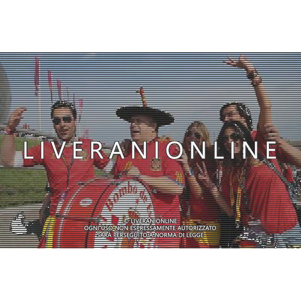 10.06.2012 GDANSK PILKA NOZNA UEFA EURO 2012 MECZ EURO 2012 HISZPANIA -WLOCHY GDANSK MATCH ESPANIA - ITALY NZ KIBICE HISZPANIA MANOLO FOT MICHAL STAWOWIAK / NEWSPIXPL --- Newspix.pl -AG ALDO LIVERANI SAS - ITALY ONLY - *** Local Caption *** .