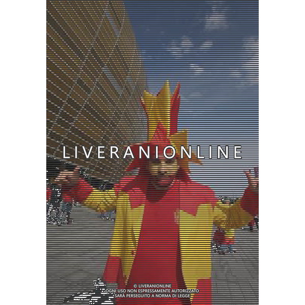 10.06.2012 - Gdansk , Poland . UEFA EURO 2012 . Mecz Hiszpania - Wlochy / match Spain - Italy . n/z. kibice Hiszpanii . Fot. Tomasz Wantula / EDYTOR.net/NEWSPIX.PL --- Newspix.pl -AG ALDO LIVERANI SAS - ITALY ONLY - *** Local Caption *** .