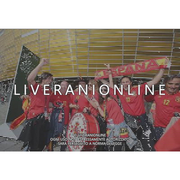 10.06.2012 - Gdansk , Poland . UEFA EURO 2012 . Mecz Hiszpania - Wlochy / match Spain - Italy . n/z. kibice Hiszpanii - Manolo (z bebnem) - najslynniejszy kibic reprezentacji Hiszpani . Fot. Tomasz Wantula / EDYTOR.net/NEWSPIX.PL --- Newspix.pl -AG ALDO LIVERANI SAS - ITALY ONLY - *** Local Caption *** .