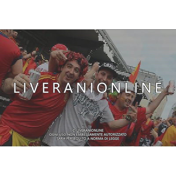 10.06.2012 GDANSK - ARENA GDANSK ( GDANSK POLAND ARENA GDANSK STADIUM STADIUM) PILKA NOZNA (FOOTBALL ) MISTRZOSTWA EUROPY W PILCE NOZNEJ UEFA EURO 2012 ( EUROPEAN CHAPIONSHIPS UEFA EURO 2012 ) GRUPA C ( POOL C) MECZ HISZPANIA - WLOCHY ( GAME SPAIN - ITALY ) NZ KIBICE NA ULICACH GDANSKA PRZED MECZEM FOTO MATEUSZ TRZUSKOWSKI/CYFRASPORT/NEWSPIX.PL --- Newspix.pl -AG ALDO LIVERANI SAS - ITALY ONLY - *** Local Caption *** .