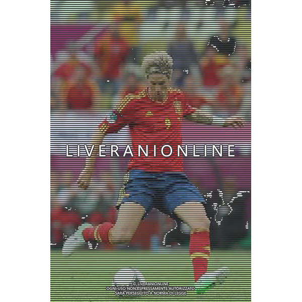 10.06.2012 GDANSK - ARENA GDANSK ( GDANSK POLAND ARENA GDANSK STADIUM STADIUM) PILKA NOZNA (FOOTBALL ) MISTRZOSTWA EUROPY W PILCE NOZNEJ UEFA EURO 2012 ( EUROPEAN CHAPIONSHIPS UEFA EURO 2012 ) GRUPA C ( POOL C) MECZ HISZPANIA - WLOCHY ( GAME SPAIN - ITALY ) NZ FERNANDO TORRES FOTO MATEUSZ TRZUSKOWSKI/CYFRASPORT/NEWSPIX.PL --- Newspix.pl -AG ALDO LIVERANI SAS - ITALY ONLY - *** Local Caption *** .