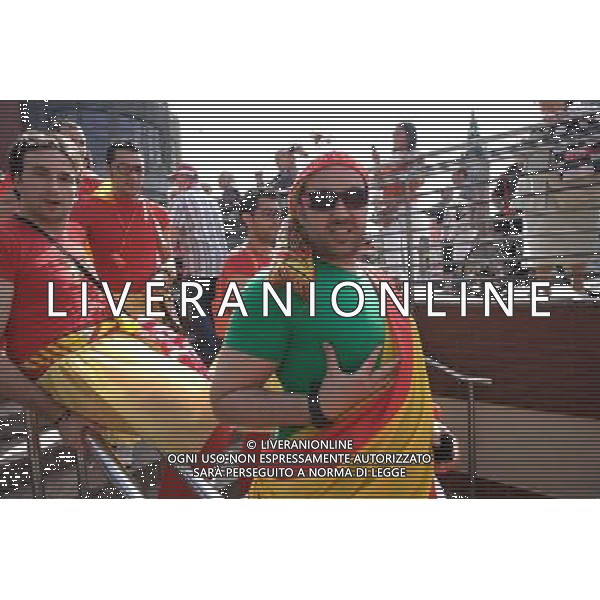 GDANSK 10.06.2012 STADION PGE ARENA N Z HISZPANSCY I WLOSCY KIBICE PRZED WEJSCIEM NA MECZ FOT MICHAL FLUDRA / NEWSPIX.PL Italian AND sPANISH football fans on the Gdansk city streets EURO FOOTBALL 2012 POLAND BEFORE MATCH SPAIN vs ITALY --- Newspix.pl -AG ALDO LIVERANI SAS - ITALY ONLY - *** Local Caption *** .