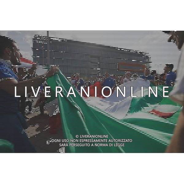 GDANSK 10.06.2012 STADION PGE ARENA N Z HISZPANSCY I WLOSCY KIBICE PRZED WEJSCIEM NA MECZ FOT MICHAL FLUDRA / NEWSPIX.PL Italian AND sPANISH football fans on the Gdansk city streets EURO FOOTBALL 2012 POLAND BEFORE MATCH SPAIN vs ITALY --- Newspix.pl -AG ALDO LIVERANI SAS - ITALY ONLY - *** Local Caption *** .