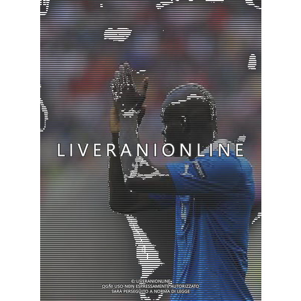 Campionati Europei UEFA 2012 Polonia/Ucraina Gruppo C Danzica (Polonia) - 10.06.2012 Spagna-Italia Nella Foto:Balotelli Mario /Ph.Vitez-Ag. Aldo Liverani