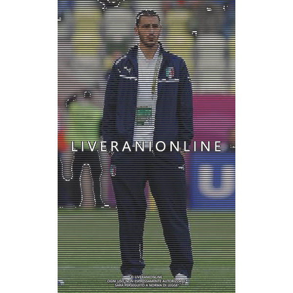 Campionati Europei UEFA 2012 Polonia/Ucraina Gruppo C Danzica (Polonia) - 10.06.2012 Spagna-Italia Nella Foto:Bonucci Leonardo /Ph.Vitez-Ag. Aldo Liverani