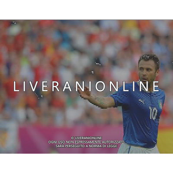 Campionati Europei UEFA 2012 Polonia/Ucraina Gruppo C Danzica (Polonia) - 10.06.2012 Spagna-Italia Nella Foto:Cassano Antonio /Ph.Vitez-Ag. Aldo Liverani