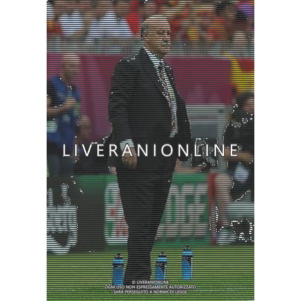 Campionati Europei UEFA 2012 Polonia/Ucraina Gruppo C Danzica (Polonia) - 10.06.2012 Spagna-Italia Nella Foto:Del Bosque Vicente /Ph.Vitez-Ag. Aldo Liverani