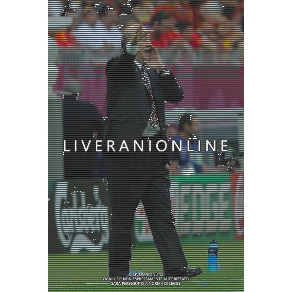 Campionati Europei UEFA 2012 Polonia/Ucraina Gruppo C Danzica (Polonia) - 10.06.2012 Spagna-Italia Nella Foto:Del Bosque Vicente /Ph.Vitez-Ag. Aldo Liverani