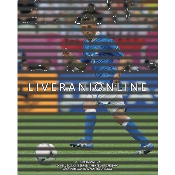 Campionati Europei UEFA 2012 Polonia/Ucraina Gruppo C Danzica (Polonia) - 10.06.2012 Spagna-Italia Nella Foto:Giaccherini Emanuele /Ph.Vitez-Ag. Aldo Liverani