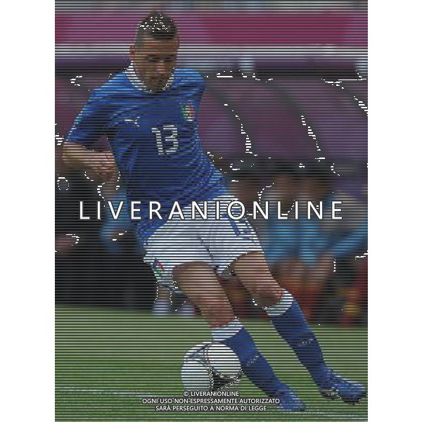 Campionati Europei UEFA 2012 Polonia/Ucraina Gruppo C Danzica (Polonia) - 10.06.2012 Spagna-Italia Nella Foto:Giaccherini Emanuele /Ph.Vitez-Ag. Aldo Liverani