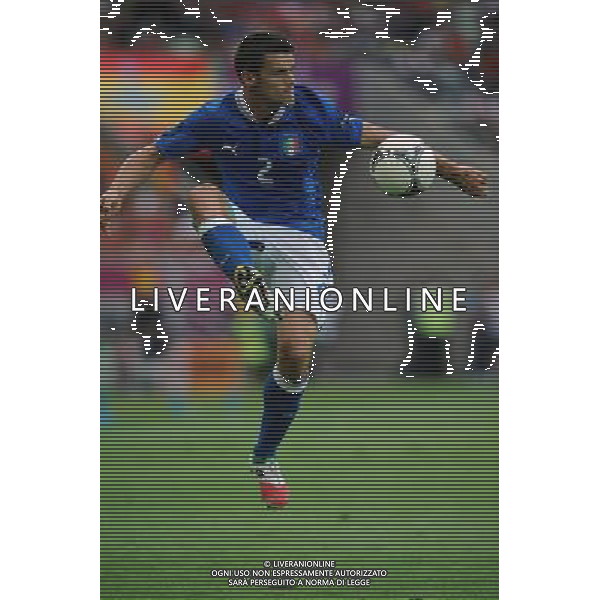 Campionati Europei UEFA 2012 Polonia/Ucraina Gruppo C Danzica (Polonia) - 10.06.2012 Spagna-Italia Nella Foto:Maggio Christian /Ph.Vitez-Ag. Aldo Liverani