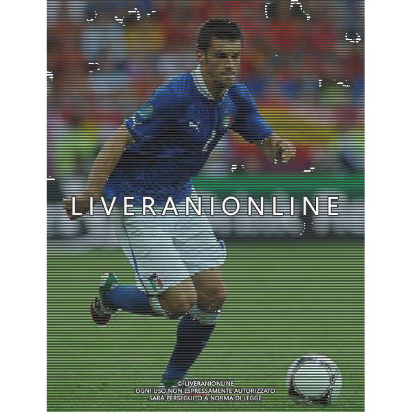 Campionati Europei UEFA 2012 Polonia/Ucraina Gruppo C Danzica (Polonia) - 10.06.2012 Spagna-Italia Nella Foto:Maggio Christian /Ph.Vitez-Ag. Aldo Liverani