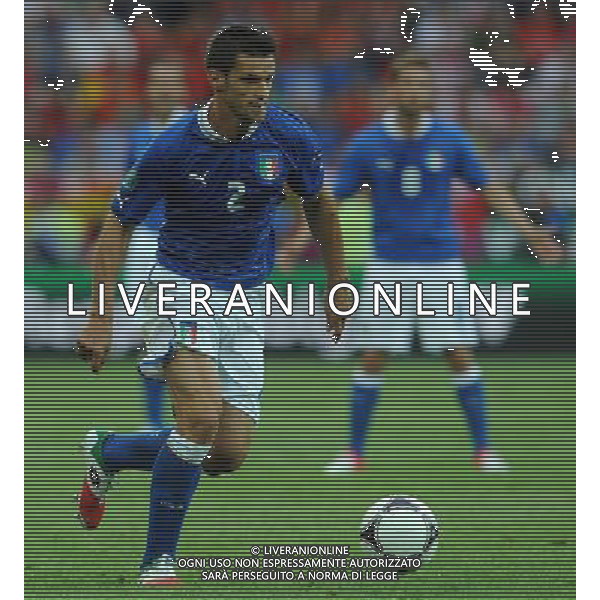 Campionati Europei UEFA 2012 Polonia/Ucraina Gruppo C Danzica (Polonia) - 10.06.2012 Spagna-Italia Nella Foto:Maggio Christian /Ph.Vitez-Ag. Aldo Liverani