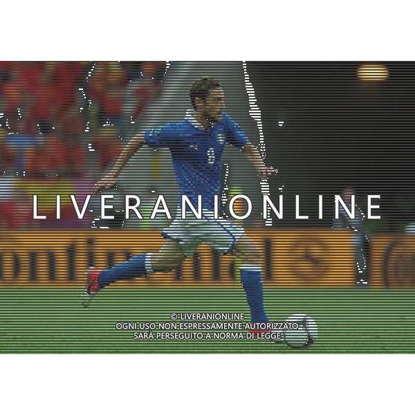 Campionati Europei UEFA 2012 Polonia/Ucraina Gruppo C Danzica (Polonia) - 10.06.2012 Spagna-Italia Nella Foto:Marchisio Claudio /Ph.Vitez-Ag. Aldo Liverani