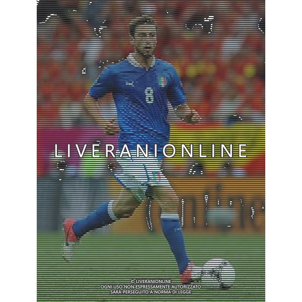 Campionati Europei UEFA 2012 Polonia/Ucraina Gruppo C Danzica (Polonia) - 10.06.2012 Spagna-Italia Nella Foto:Marchisio Claudio /Ph.Vitez-Ag. Aldo Liverani