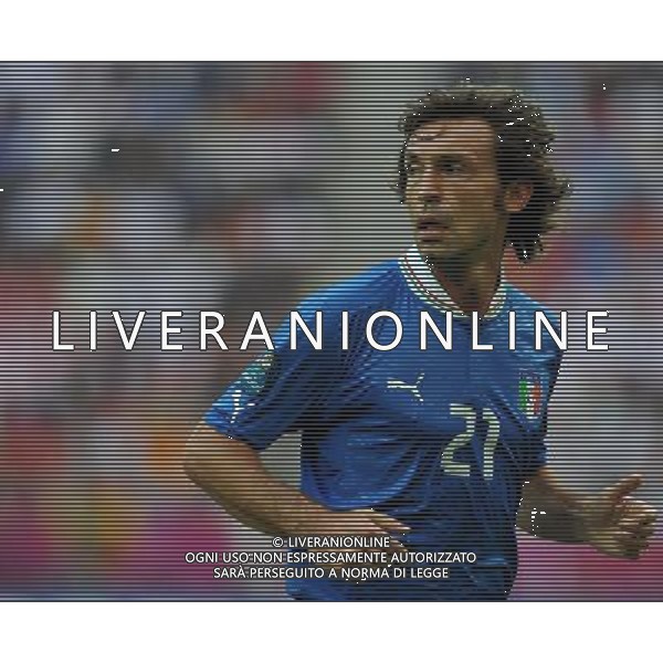 Campionati Europei UEFA 2012 Polonia/Ucraina Gruppo C Danzica (Polonia) - 10.06.2012 Spagna-Italia Nella Foto:Pirlo Andrea /Ph.Vitez-Ag. Aldo Liverani