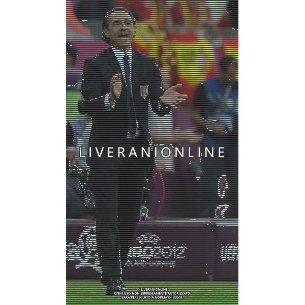 Campionati Europei UEFA 2012 Polonia/Ucraina Gruppo C Danzica (Polonia) - 10.06.2012 Spagna-Italia Nella Foto:Prandelli Cesare /Ph.Vitez-Ag. Aldo Liverani