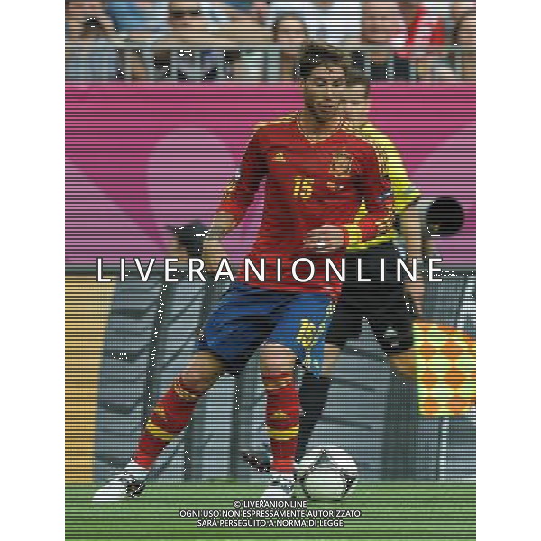 Campionati Europei UEFA 2012 Polonia/Ucraina Gruppo C Danzica (Polonia) - 10.06.2012 Spagna-Italia Nella Foto:Ramos Sergio /Ph.Vitez-Ag. Aldo Liverani