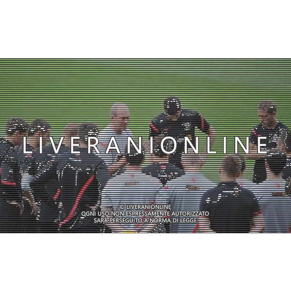 10.06.2012 WARSZAWA (WARSAW POLAND) STADION POLONII WARSZAWA PILKA NOZNA (FOOTBALL) UEFA EURO 2012 POLAND UKRAINE MISTRZOSTWA EUROPY W PILCE NOZNEJ POLSKA UKRAINA TRENING KADRY REPREZENTACJI POLSKI (POLAND NATIONAL FOOTBALL TEAM TRAINING IN WARSAW) N/Z PILKARZE PRZED TRENINGIEM FRANCISZEK SMUDA FOTO NORBERT BARCZYK / PRESSFOCUS/NEWSPIX.PL --- Newspix.pl ALLENAMENTO POLONIA - AG ALDO LIVERANI SAS - ITALY ONLY - *** Local Caption *** .