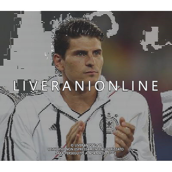 LWOW STADION OLIMPIJSKI 09.06.2012 EURO 2012 PILKA NOZNA GRUPA B NIEMCY - PORTUGALIA NZ MARIO GOMEZ GER FOT MICHAL NOWAK / NEWSPIX.PL LVIV OLYMPIC STADIUM 09.06.2012 EURO 2012 GROUP B GERMANY - PORTUGAL MARIO GOMEZ GER MICHAL NOWAK / NEWSPIX.PL --- Newspix.pl /AG ALDO LIVERANI SAS - ITALY ONLY *** Local Caption *** .