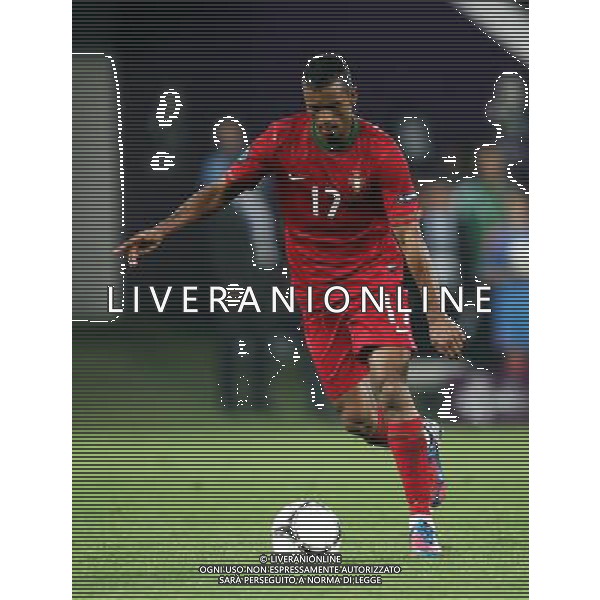 LWOW STADION OLIMPIJSKI 09.06.2012 EURO 2012 PILKA NOZNA GRUPA B NIEMCY - PORTUGALIA NZ NANI POR FOT MICHAL NOWAK / NEWSPIX.PL LVIV OLYMPIC STADIUM 09.06.2012 EURO 2012 GROUP B GERMANY - PORTUGAL NANI POR MICHAL NOWAK / NEWSPIX.PL --- Newspix.pl /AG ALDO LIVERANI SAS - ITALY ONLY *** Local Caption *** .