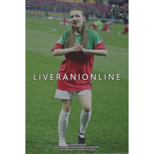 LWOW STADION OLIMPIJSKI 10.06.2012 EURO 2012 PILKA NOZNA GRUPA B NIEMCY - PORTUGALIA NZ OTWARCIE CEREMONIA DZIEWCZYNY FOT MICHAL NOWAK / NEWSPIX.PL LVIV OLYMPIC STADIUM 10.06.2012 EURO 2012 GROUP B GERMANY - PORTUGAL OPENING CEREMONY OF THE GAME MICHAL NOWAK / NEWSPIX.PL --- Newspix.pl /AG ALDO LIVERANI SAS - ITALY ONLY *** Local Caption *** .