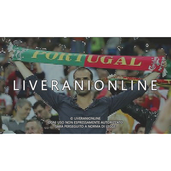 LWOW STADION OLIMPIJSKI 09.06.2012 EURO 2012 PILKA NOZNA GRUPA B NIEMCY - PORTUGALIA NZ KIBICE PORTUGALIA FOT MICHAL NOWAK / NEWSPIX.PL LVIV OLYMPIC STADIUM 09.06.2012 EURO 2012 GROUP B GERMANY - PORTUGAL SUPPOORTERS OF PORTUGAL MICHAL NOWAK / NEWSPIX.PL --- Newspix.pl /AG ALDO LIVERANI SAS - ITALY ONLY *** Local Caption *** .