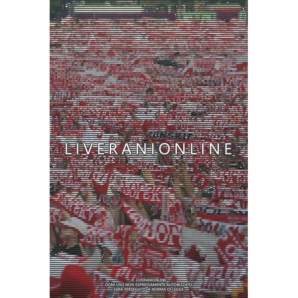 WARSZAWA 07.06.2012 STREFA KIBICA EURO 2012 NAJWIEKSZA STREFA KIBICA PODCZAS EURO 2012 MECZ POLSKA GRECJA THE BIGERST FAN ZONE IN EURO 2012 N Z. KIBICE FANI FANS FLAGI BARWY NARODOWE ZABAWA FOT.ALEKSANDER MAJDANSKI / NEWSPIX.PL --- Newspix.pl AG ALDO LIVERANI S A S ONLY ITALY *** Local Caption *** www.newspix.pl mail us: info@newspix.pl call us: 0048 022 23 22 222 --- Polish Picture Agency by Ringier Axel Springer Poland