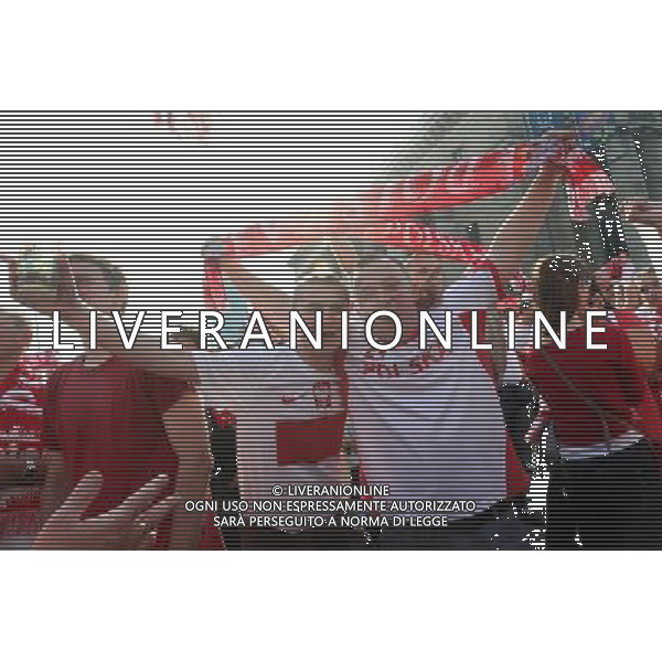 WARSZAWA 07.06.2012 STREFA KIBICA EURO 2012 NAJWIEKSZA STREFA KIBICA PODCZAS EURO 2012 MECZ POLSKA GRECJA THE BIGERST FAN ZONE IN EURO 2012 N Z. KIBICE FANI FANS FLAGI BARWY NARODOWE ZABAWA FOT.ALEKSANDER MAJDANSKI / NEWSPIX.PL --- Newspix.pl AG ALDO LIVERANI S A S ONLY ITALY *** Local Caption *** www.newspix.pl mail us: info@newspix.pl call us: 0048 022 23 22 222 --- Polish Picture Agency by Ringier Axel Springer Poland