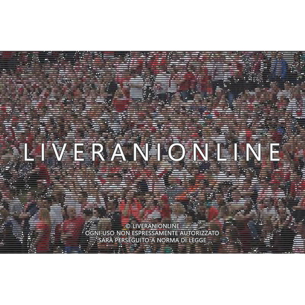 GDANSK 08.06.2012 STREFA KIBICA GDANSK N Z KIBICE OGLADAJA MECZ POLSKA GRECJA FOT MICHAL FLUDRA / NEWSPIX.PL Football fans watch the first UEFA EURO 2012 match inside the Gdansk\'s FanZone --- Newspix.pl AG ALDO LIVERANI S A S ONLY ITALY *** Local Caption *** www.newspix.pl mail us: info@newspix.pl call us: 0048 022 23 22 222 --- Polish Picture Agency by Ringier Axel Springer Poland