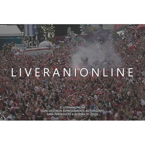 GDANSK 08.06.2012 STREFA KIBICA GDANSK N Z KIBICE OGLADAJA MECZ POLSKA GRECJA FOT MICHAL FLUDRA / NEWSPIX.PL Football fans watch the first UEFA EURO 2012 match inside the Gdansk\'s FanZone --- Newspix.pl AG ALDO LIVERANI S A S ONLY ITALY *** Local Caption *** www.newspix.pl mail us: info@newspix.pl call us: 0048 022 23 22 222 --- Polish Picture Agency by Ringier Axel Springer Poland