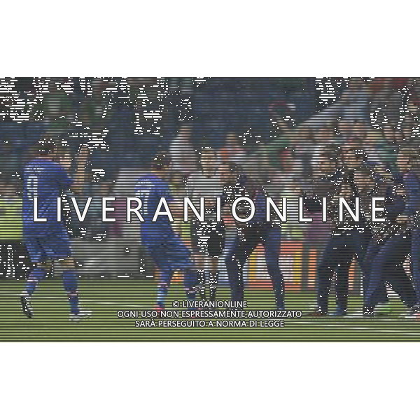 (120611) -- POZNAN, June 11, 2012 () -- Mario Mandzukic (2nd L) of Croatia celebrates after scoring during the Group C match against Ireland at the Euro 2012 football championships in Poznan, Poland, June 10, 2012. (/Wu Wei) (jyc) AG ALDO LIVERANI S A S ONLY ITALY