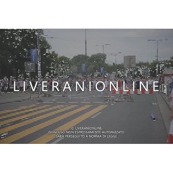 Warszawa 12/06/2012 Przemarsz z zadymy Rosjan przed meczem Polska Rosja na stadionie Narodowym Fot: Ciecier POLISH HOOLIGANS CLASHED WITH POLICE DURING THE MARCH OF RUSSIAN SUPPORTERS BEFORE POLAND - RUSSIA GAME --- Newspix.pl /AGENZIA ALDO LIVERANI SAS - ITALY ONLY - Scontri tra la polizia e i tifosi prima dell\'incontro tra Polonia - Russia Campionati Europei UEFA 2012 Polonia/Ucraina Gruppo A Varsavia (Polonia) *** Local Caption *** www.newspix.pl mail us: info@newspix.pl call us: 0048 022 23 22 222 --- Polish Picture Agency by Ringier Axel Springer Poland