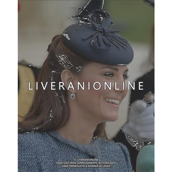 The Queen \' The Duke \' Duchess of Cambridge visit Vernon Park to mark a Fields in Trust project for the Diamond Jubilee. Nottingham, England. 13-6-12 /PHOTOSHOT/AG ALDO LIVERANI SAS - ITALY ONLY -