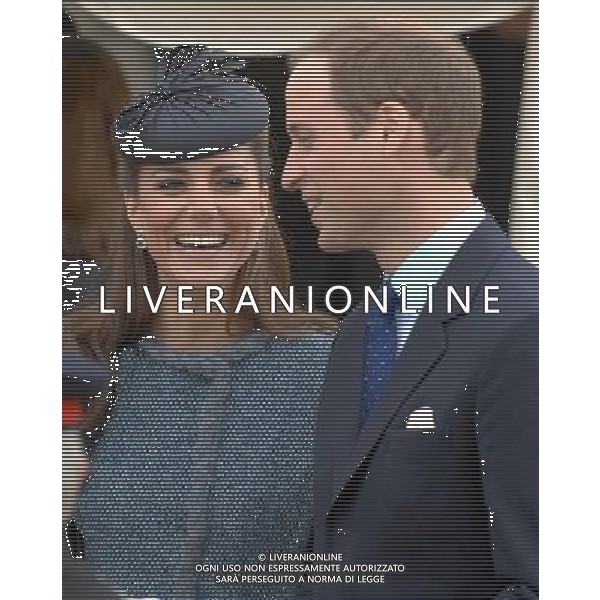 The Queen \' The Duke \' Duchess of Cambridge visit Vernon Park to mark a Fields in Trust project for the Diamond Jubilee. Nottingham, England. 13-6-12 /PHOTOSHOT/AG ALDO LIVERANI SAS - ITALY ONLY -