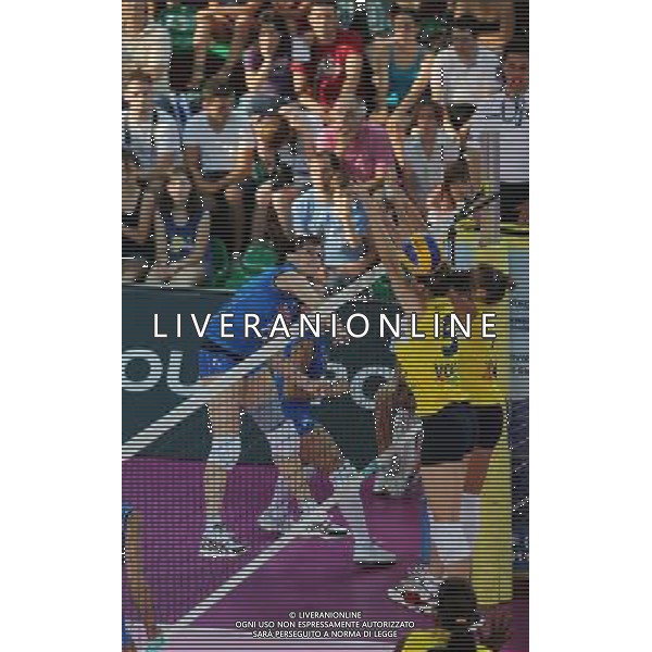 NAZIONALE PALLAVOLO FEMMINILE ITALIA EMILIA amichevole di Volley per i terremotati dell\'emilia, Montichiari (Bs) 17 giugno 2012. nella foto del core antonella ©Fotolive Filippo Venezia/AGENZIA ALDO LIVERANI SAS